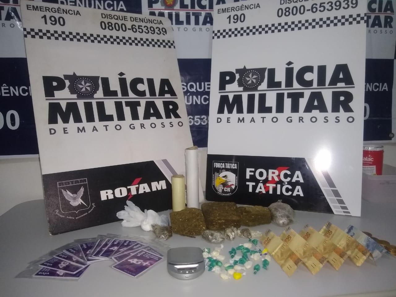 Menor de 17 anos é apreendido por tráfico de drogas em Cuiabá