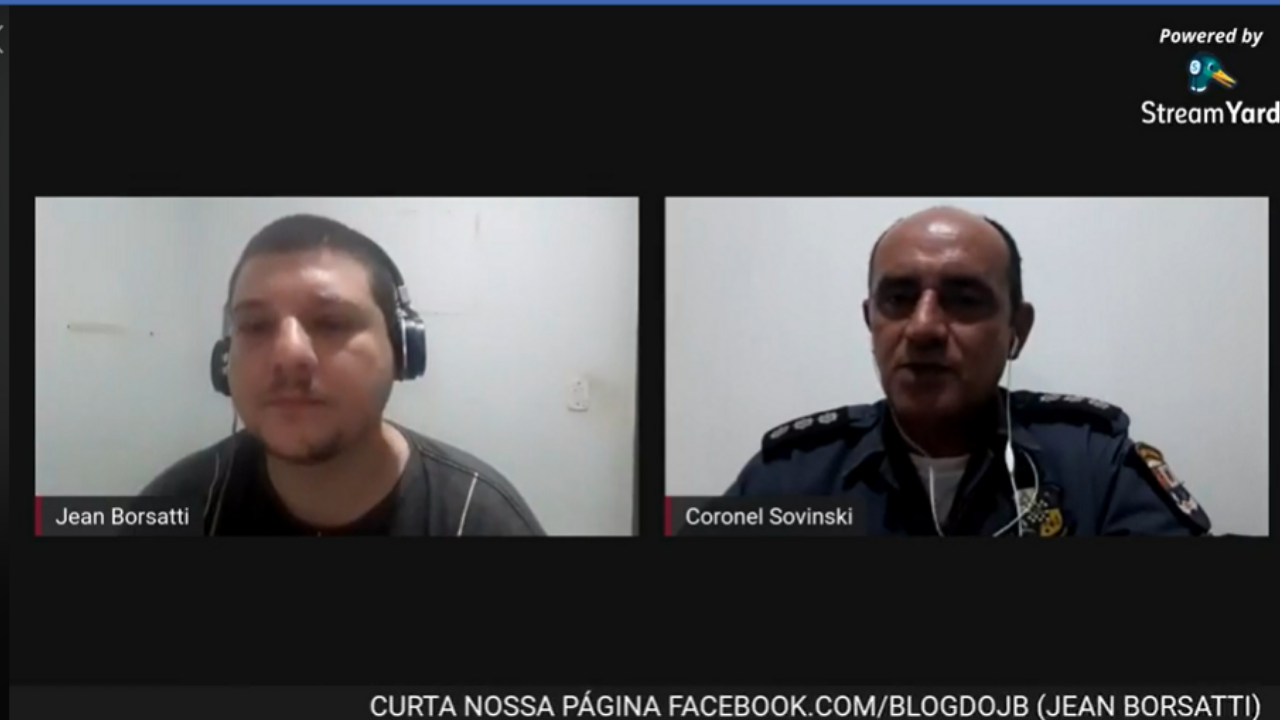 Coronel Sovinski não descarta entrar para política. 