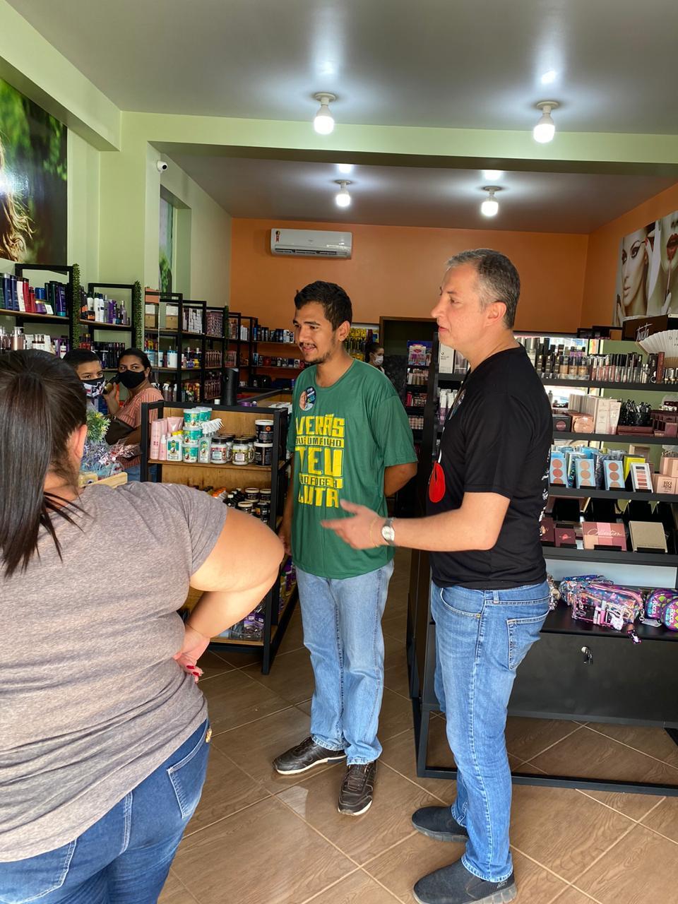 Faissal visita Sapezal e apoia nome jovem para vereador e reeleição de prefeito