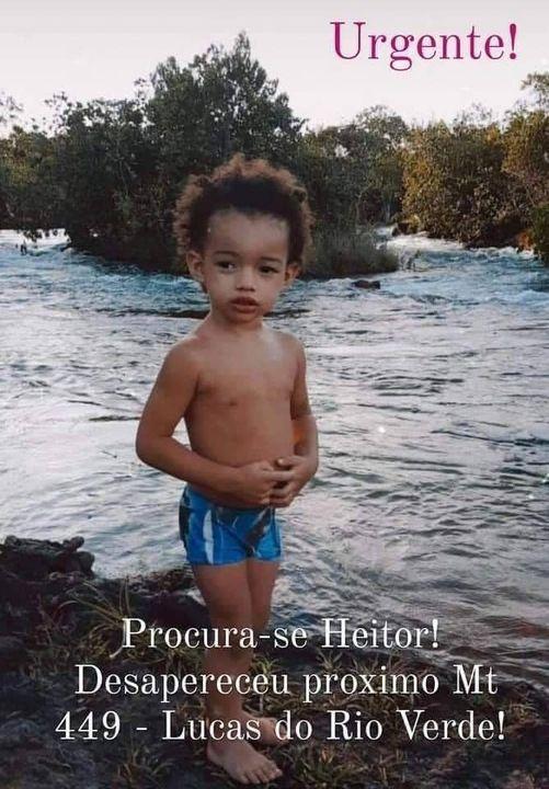 Buscas por menino Heitor são retomadas, Possível sequestro é investigado