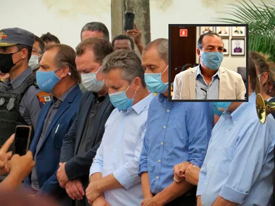 Deputado estadual vítima de Covid-19 é enterrado em Lucas do Rio Verde