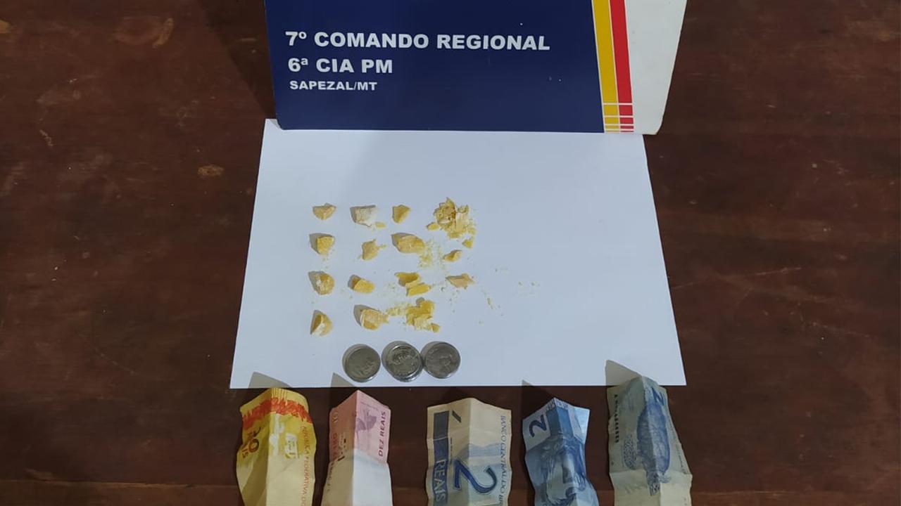 Dois são presos por tráfico de drogas em Sapezal