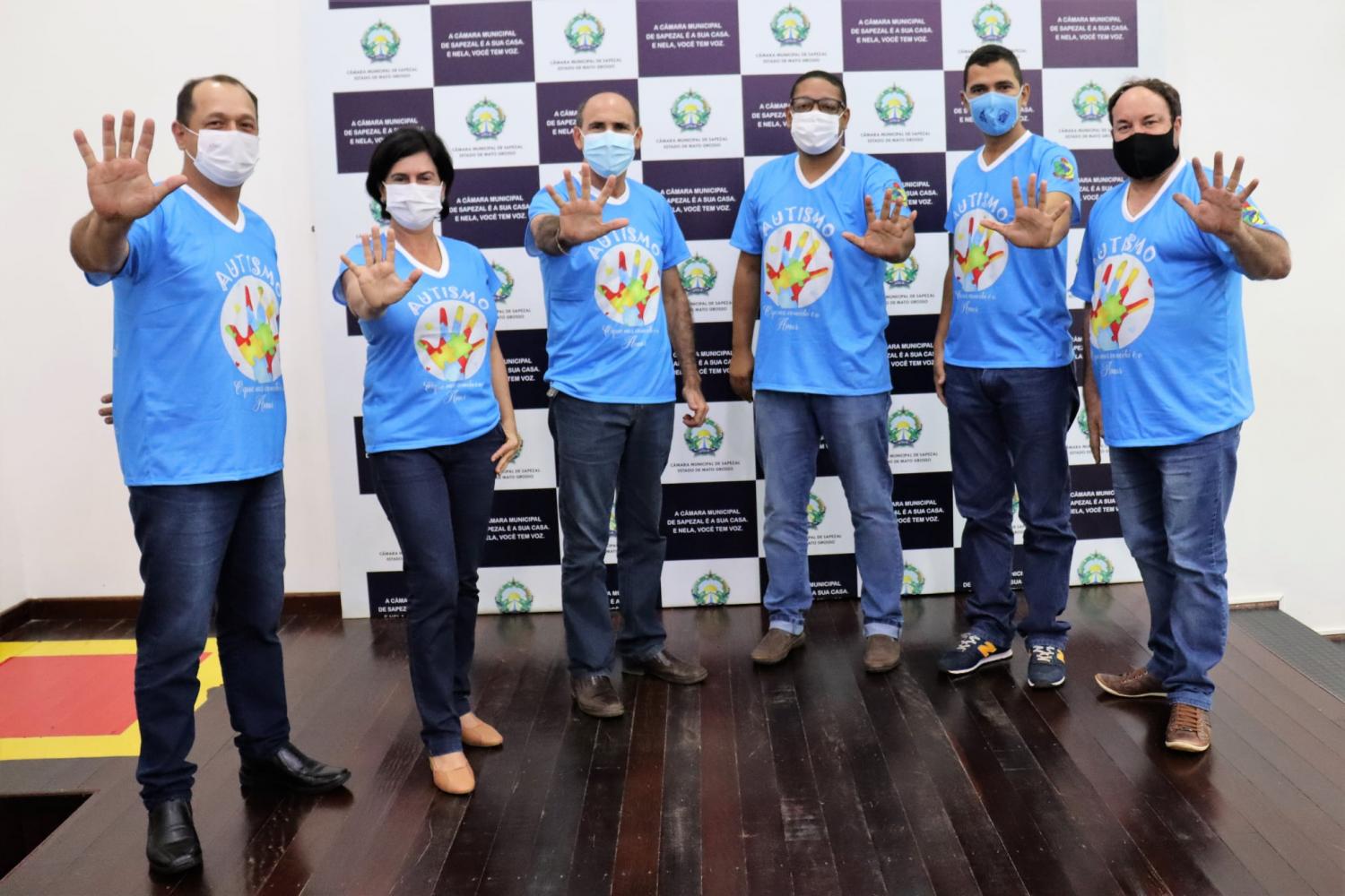 Câmara Municipal apoia Campanha de Conscientização do Autismo