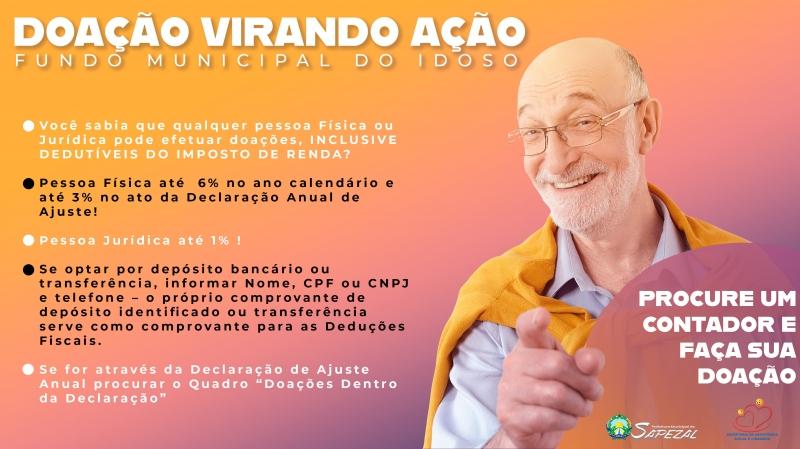 Campanha de incentivo de doações para projetos direcionados a idosos é lançada por Conselho Municipal