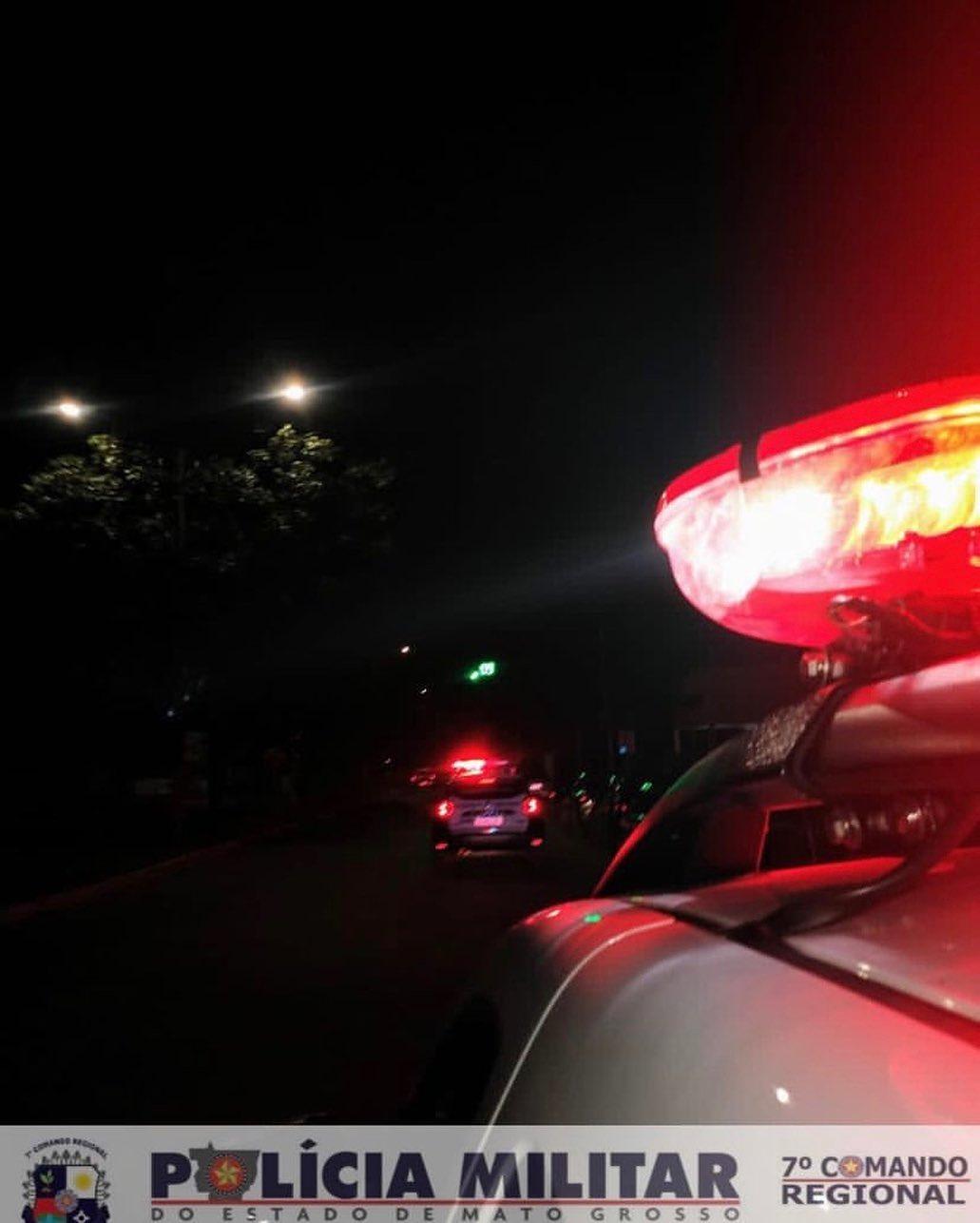 Polícia de Sapezal prende homem com mandado de prisão em aberto