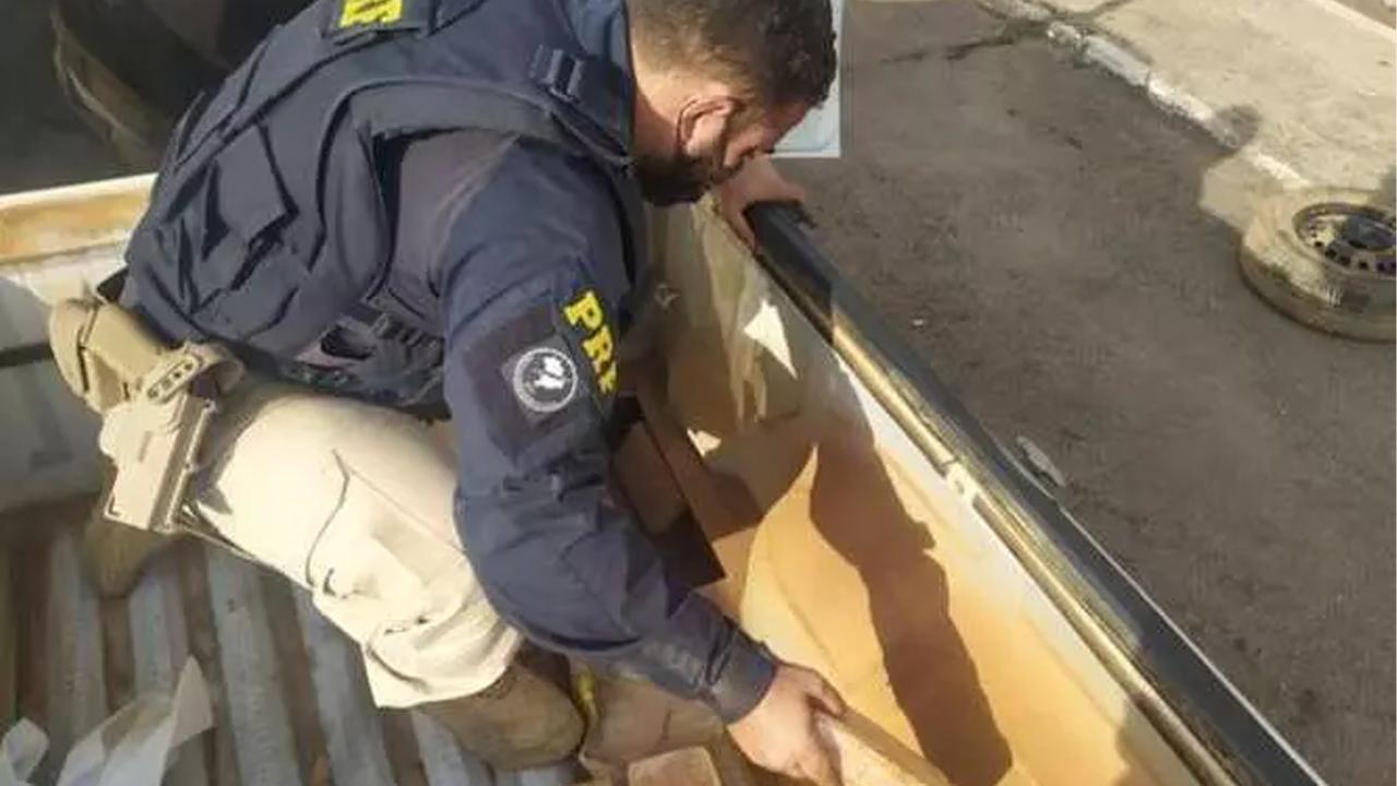 Homem sai de Comodoro com 15kg de cocaína e é preso em Minas Gerais