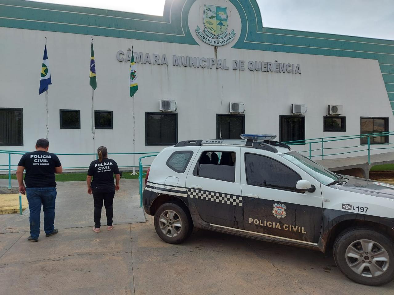 PJC realizou mandados de busca e apreensão na residência e na Câmara Municipal de Querência