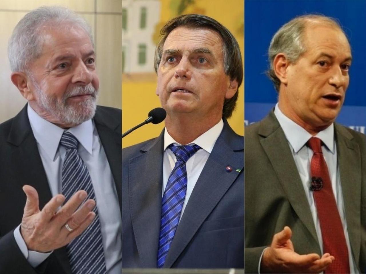 Pesquisa Ipespe: Lula tem 45%; Bolsonaro, 31%; Ciro, 8%; Doria, 3%; Janones e Tebet, 2%