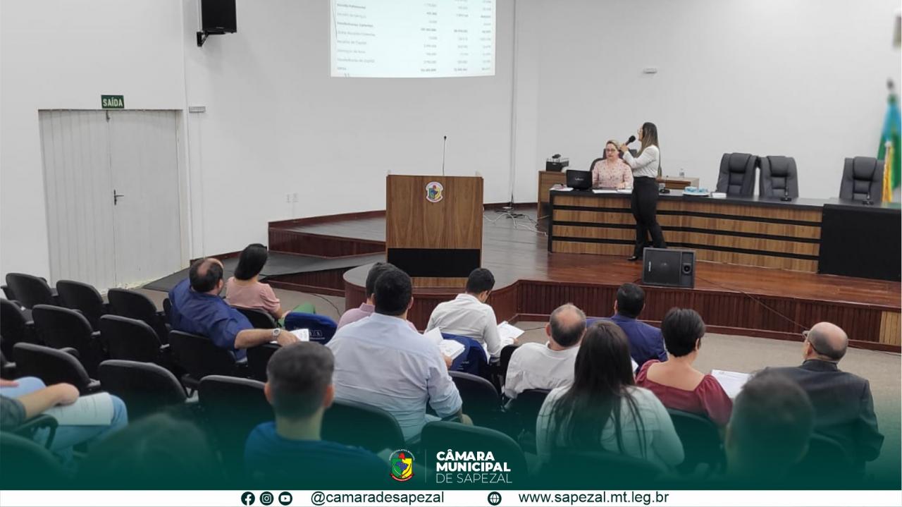 Prefeitura de Sapezal apresenta metas fiscais referentes ao primeiro quadrimestre de 2022