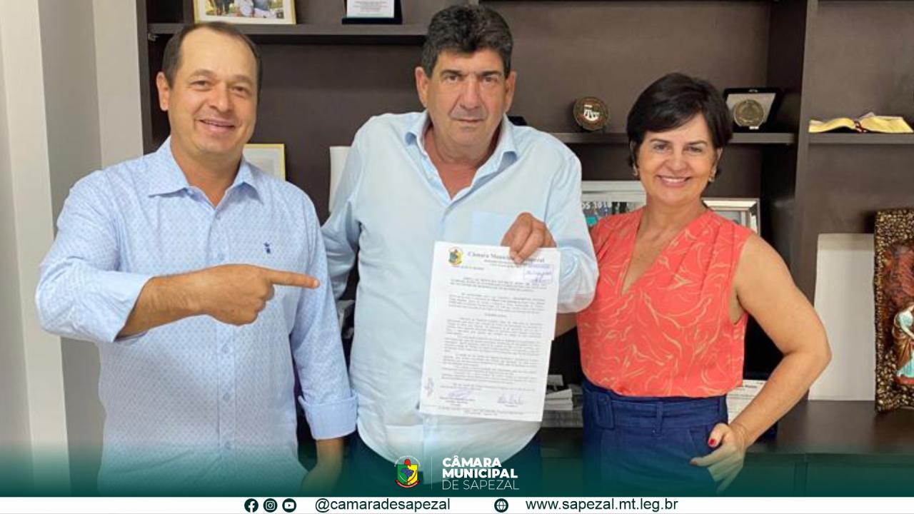 Vereadores buscam apoio com deputado Dr. João para implantação do Centro de Hemodiálise em Sapezal.