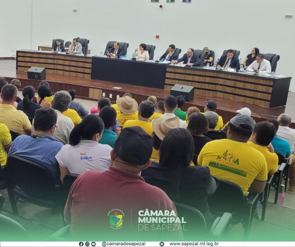 Câmara aprova em primeira votação projeto que dispõe sobre a “Gleba Cacoré”