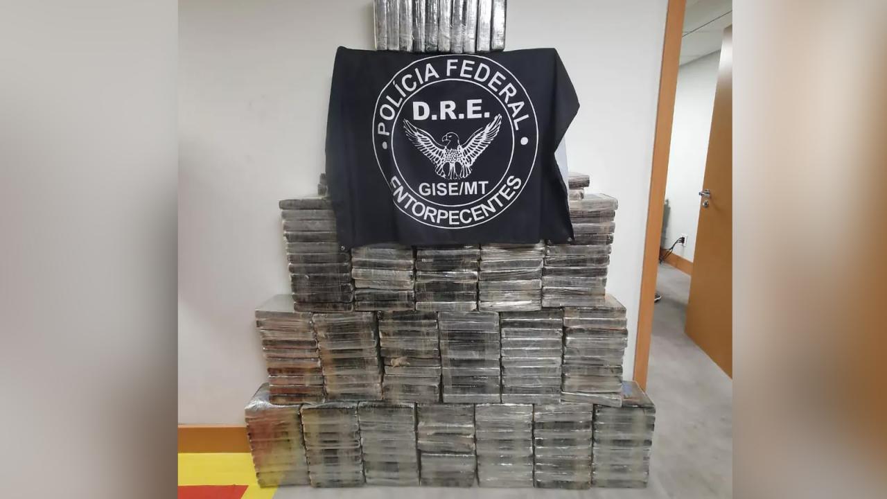 Homem carrega 250kg de cocaína em área rural de Sapezal e é preso em Jangada