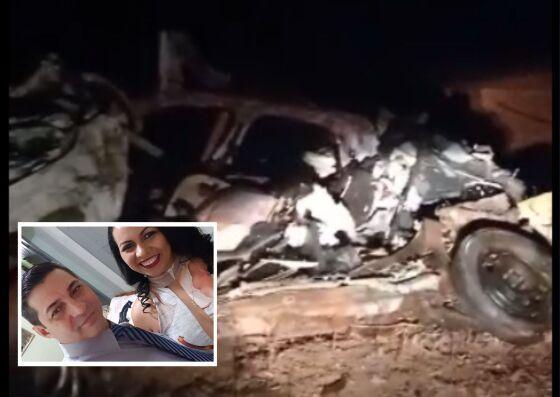 Casal de Sapezal morre após acidente na BR-364, em Campos de Júlio