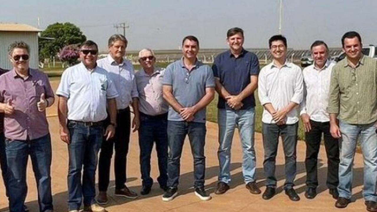Vando Bianchi representa bolsonaristas de Sapezal em reunião em Campo Novo do Parecis com Flávio Bolsonaro