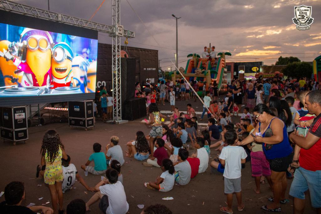 Clube dos 30 realiza evento em comemoração do Dia das Crianças em Sapezal