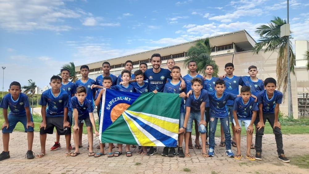 Equipes Sub-12 e Sub-14 de Futsal masculino representam Sapezal na Taça Mato Grosso em Cuiabá