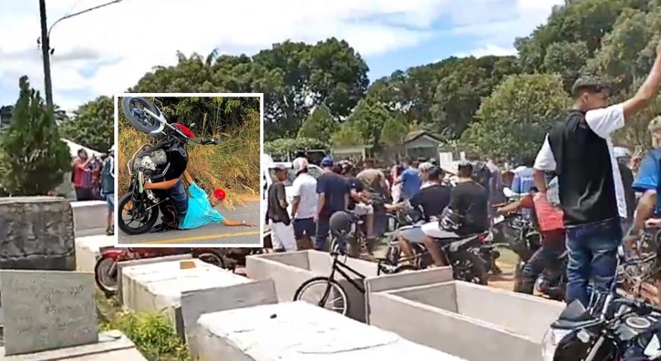 Influencer morto em acidente de moto é homenageado por colegas de profissão