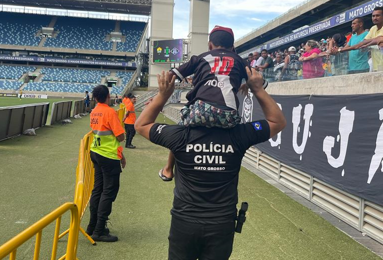 Pai é acusado de abandonar filho na Arena Pantanal após jogo