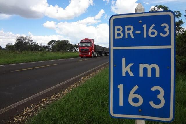 Mais de 377 mil veículos passaram pela BR-163/MT no feriado de Carnaval