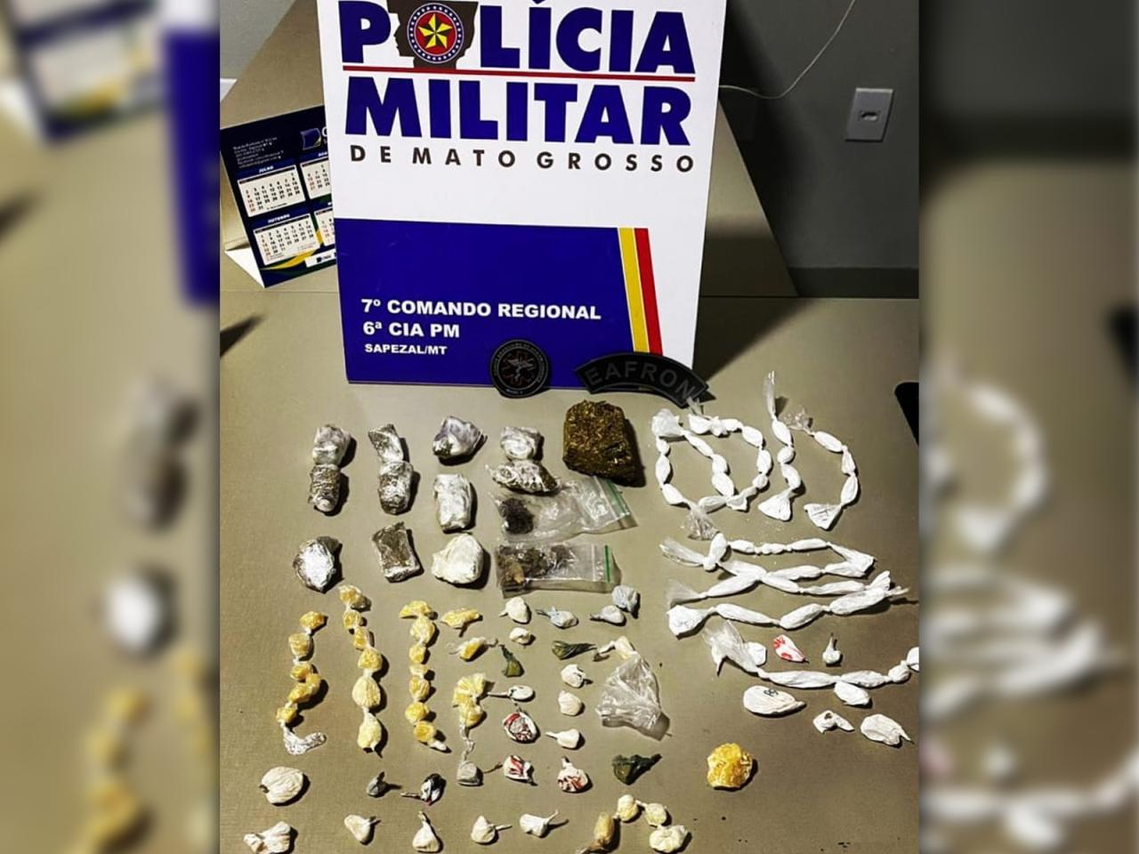 Mulheres são presas por tráfico de drogas em Sapezal