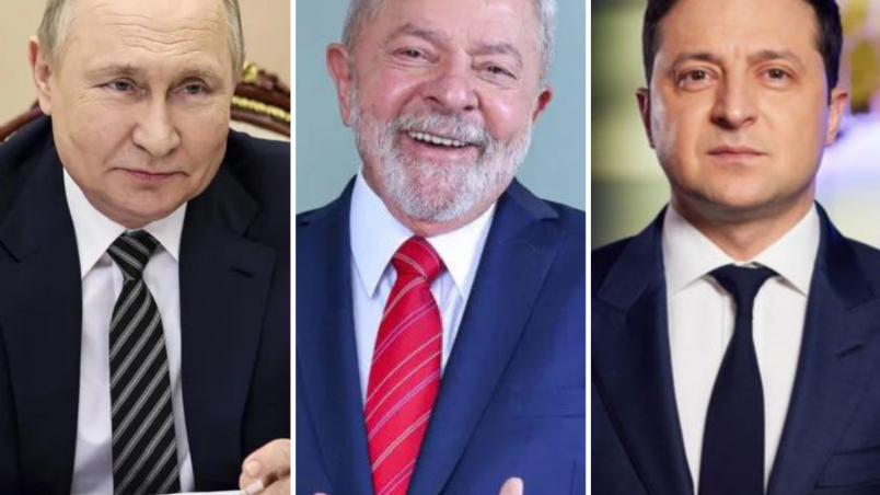 Rússia diz que examina proposta de Lula de mediar paz com Ucrânia