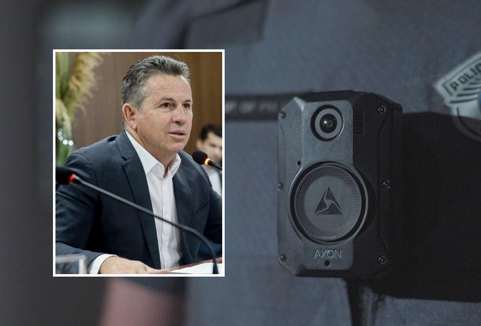Estatísticas contradizem Mauro Mendes sobre uso de câmeras em fardas de policiais