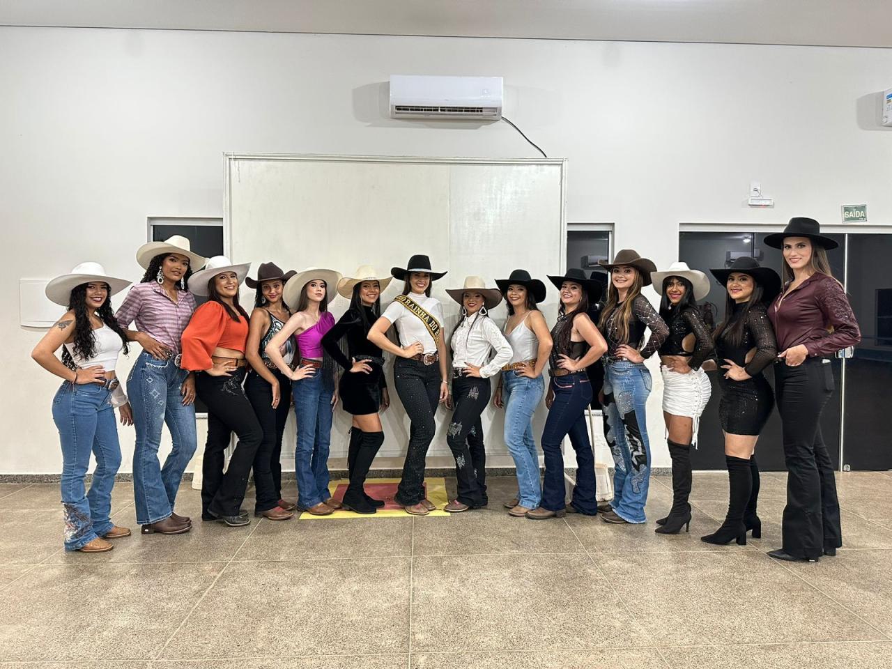 Confirmadas as candidatas que concorrem a rainha, princesa e madrinha da Brasnorte Rural Show