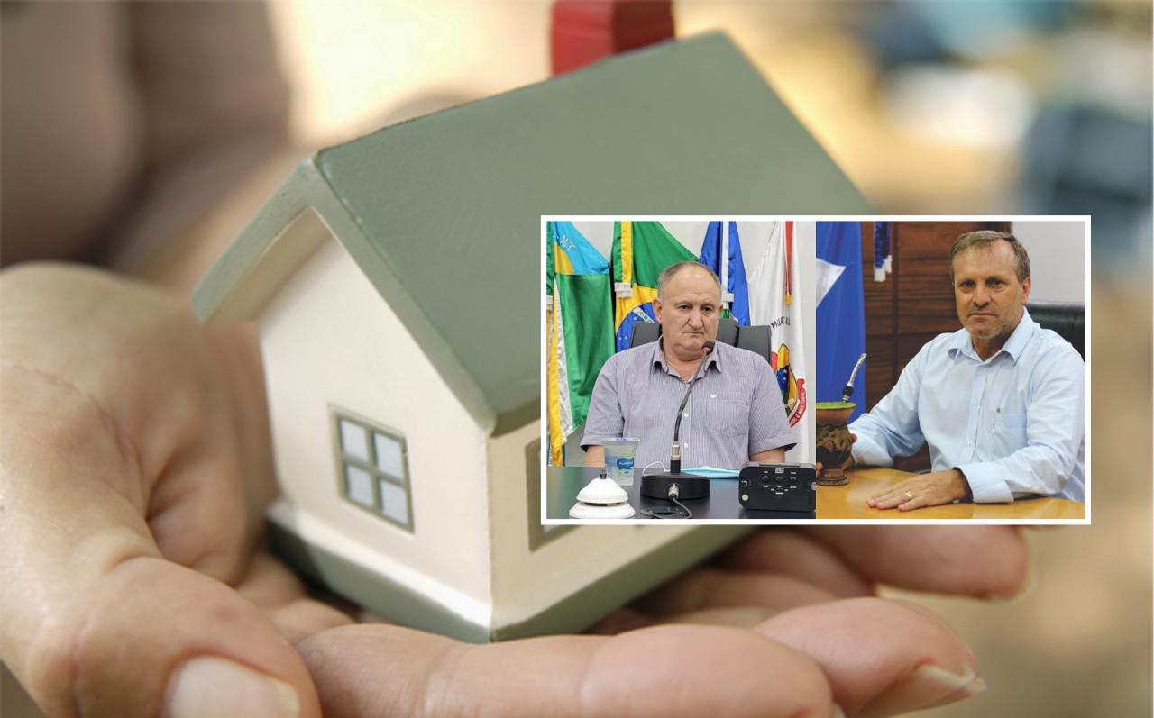 Prefeito de Sapezal anuncia empréstimo de casas populares mas projeto nem sequer passou pela Câmara Municipal
