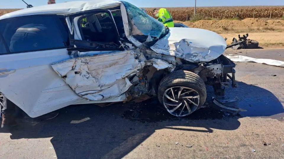 Grave acidente na BR-163 deixa três feridos em Lucas do Rio Verde