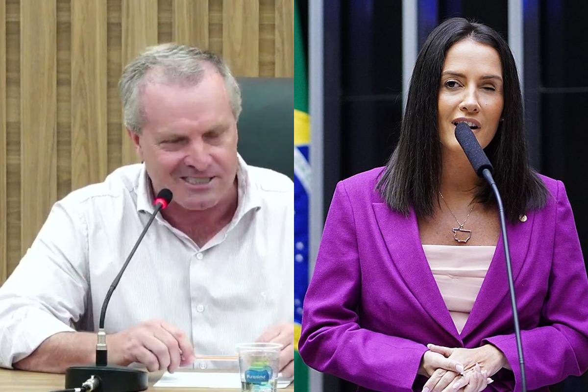 Valcir Casagrande manda recado para Amália Barros 