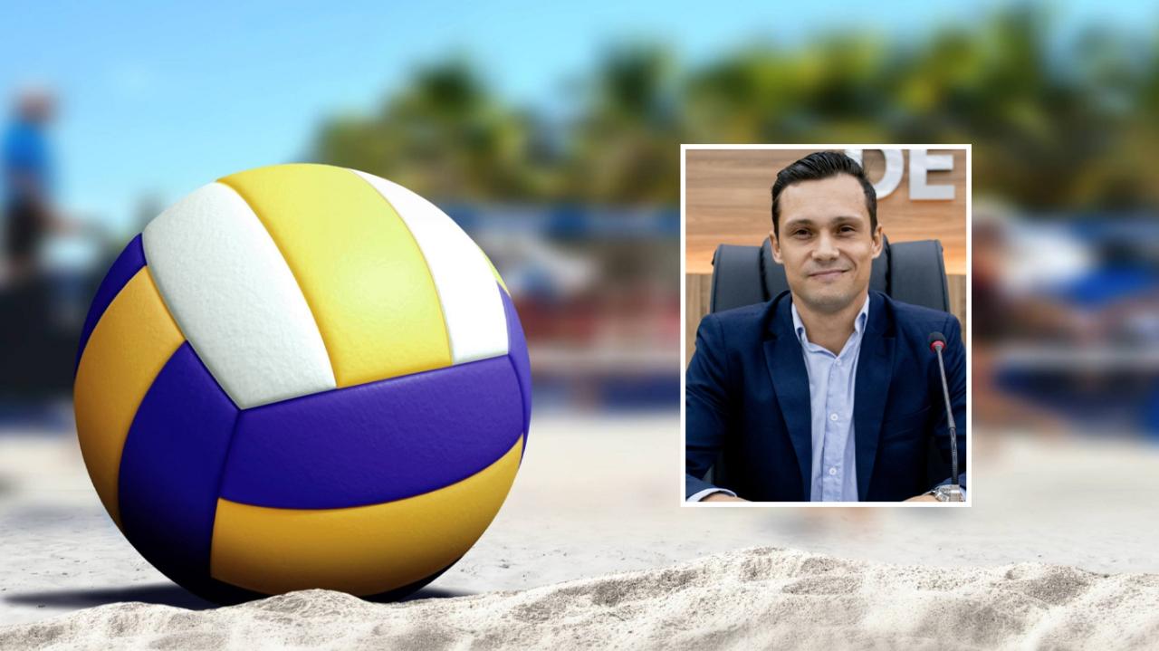 Vereador propõe construção de Complexo Esportivo para jogos de praia em Sapezal