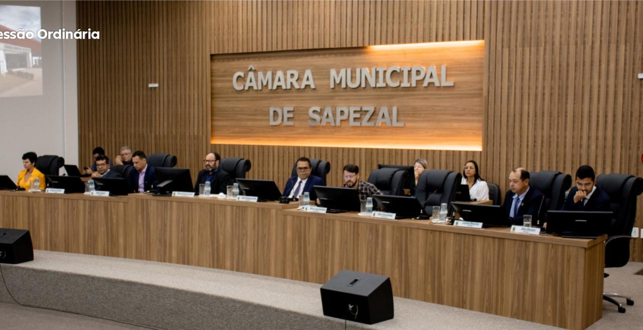 Câmara de Sapezal aprova Moção de Repúdio ao MPF por pedido de cassação de concessões da Jovem Pan