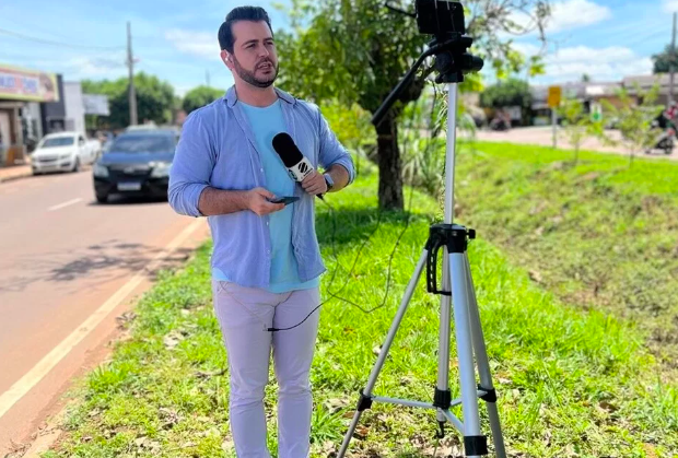 Corpo de jornalista da TVCA morto em acidente é sepultado em Sinop