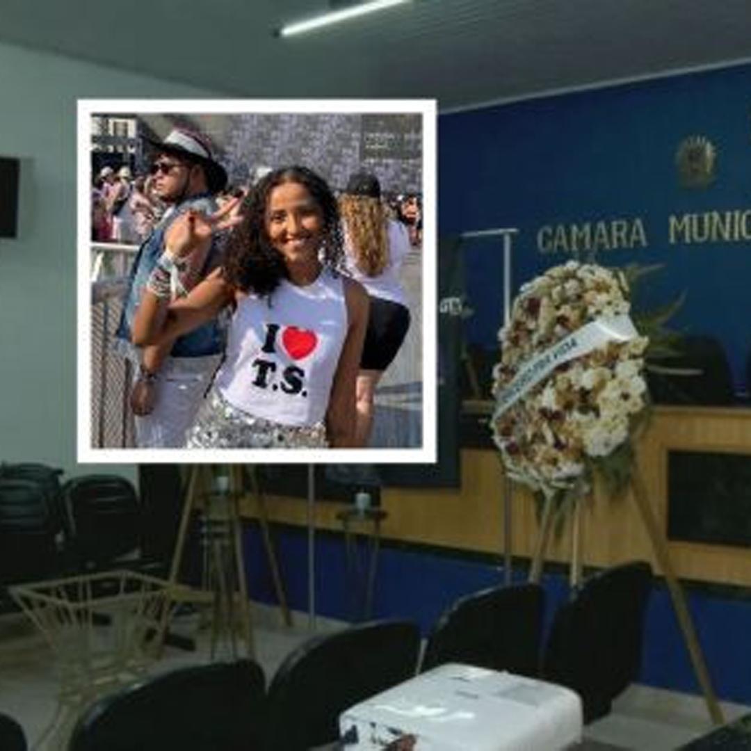 Estudante que morreu em show é sepultada