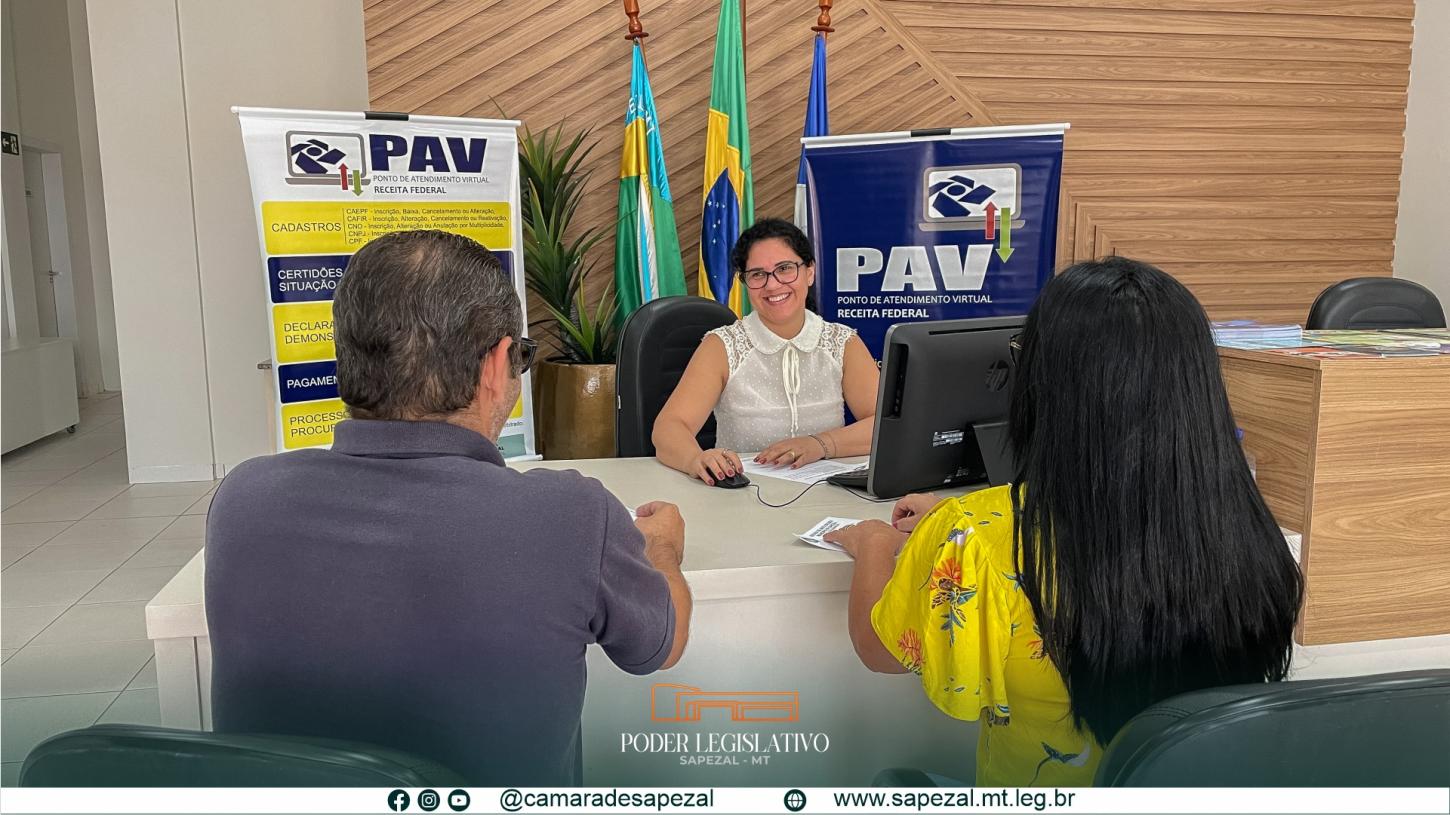 Ponto de Atendimento Virtual (PAV) da Câmara Municipal de Sapezal Celebra um Ano de Eficiência e Conexão com a Comunidade