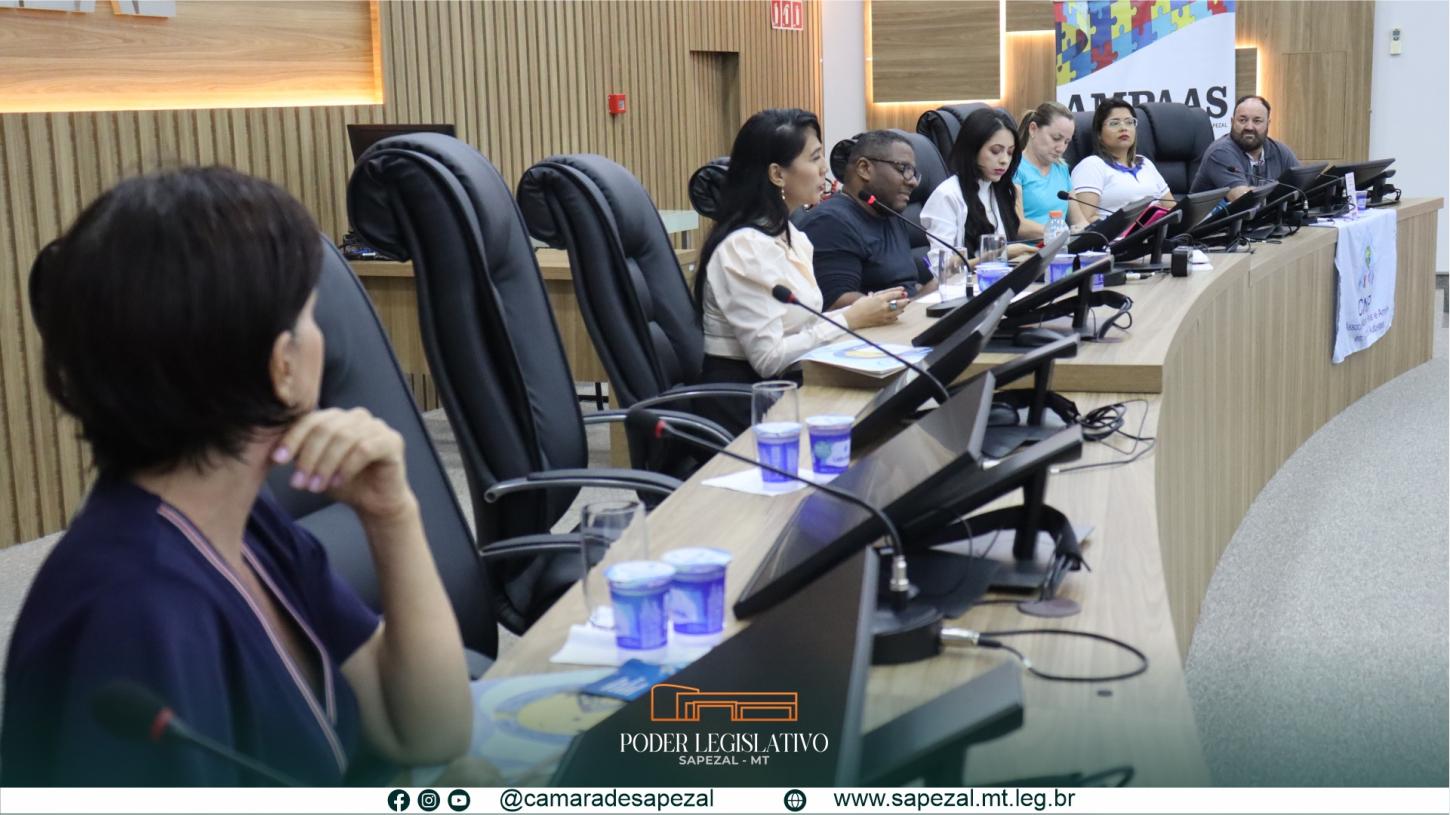 Vereadores fortalecem compromisso com a Comunidade Autista em Sapezal durante reunião de formação da AMPAAS.