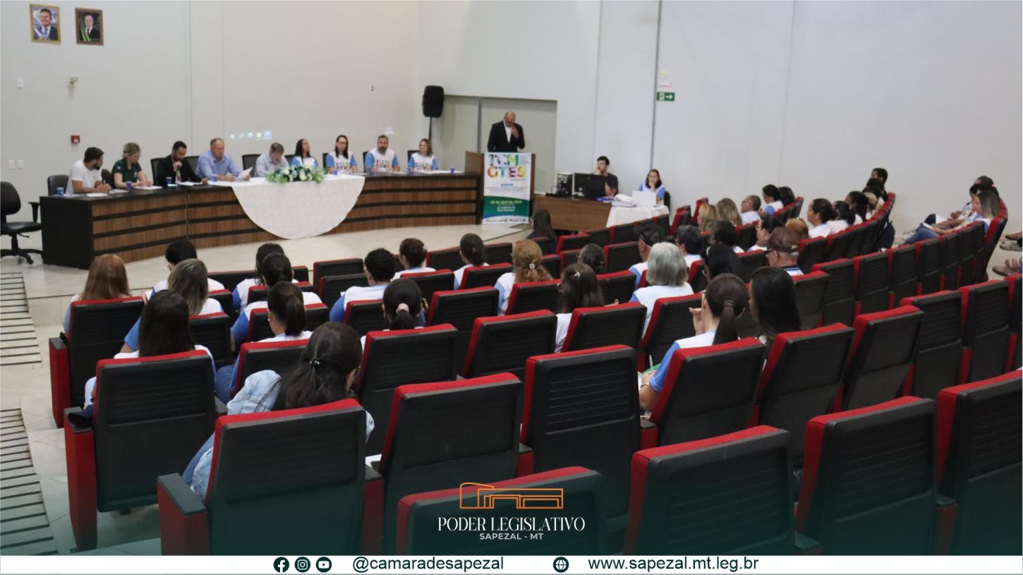 Câmara Municipal participa da abertura da 1ª Conferência Municipal sobre Gestão de Trabalho e Educação em Saúde