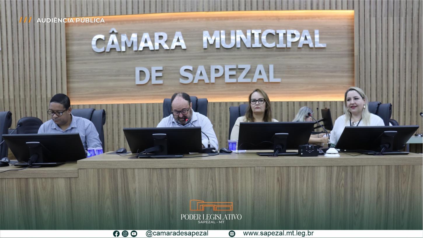Comissão de Finanças e Orçamento do Legislativo promove Audiência Pública para discussão da LOA 2025