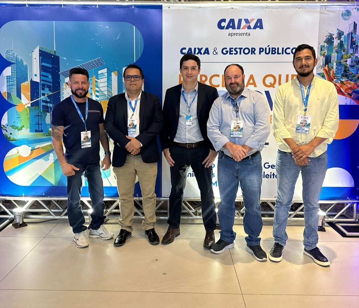 Vereadores participam de capacitação para captação de recursos junto à Caixa Econômica Federal.