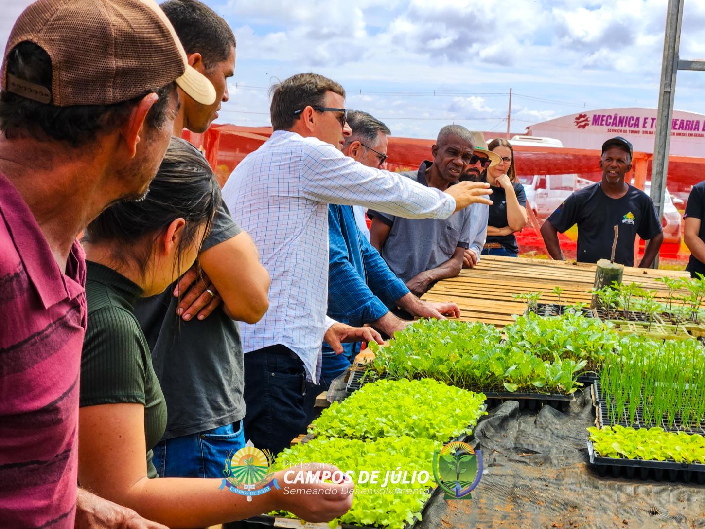 Campos de Júlio realiza 1º Dia de Campo para fortalecer agricultura familiar