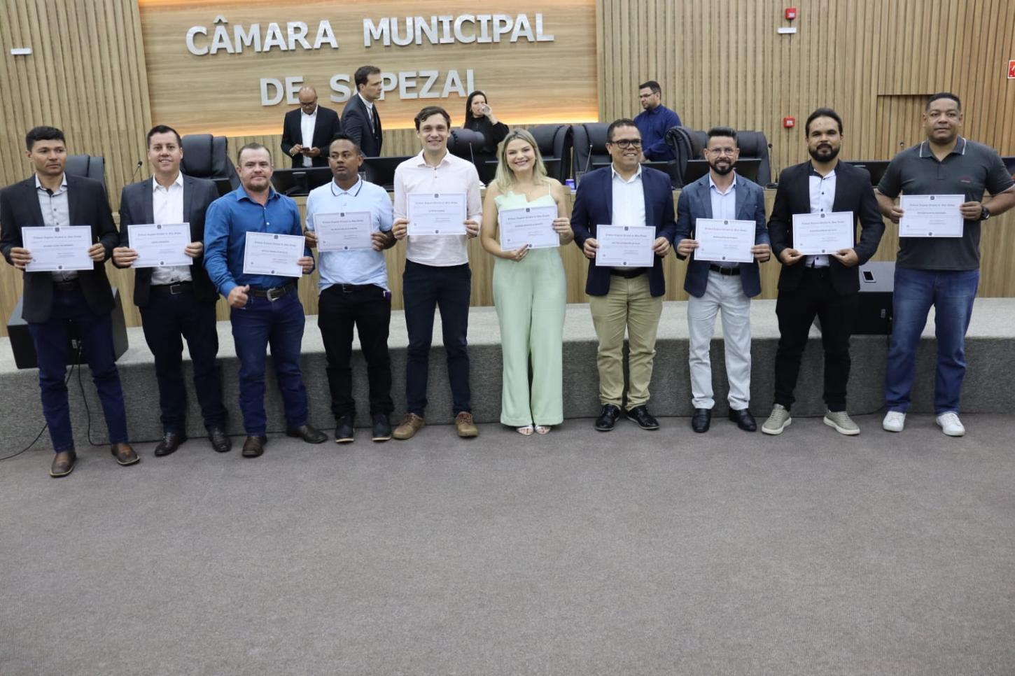 Vereadores eleitos em Sapezal são diplomados e se preparam para a posse em janeiro