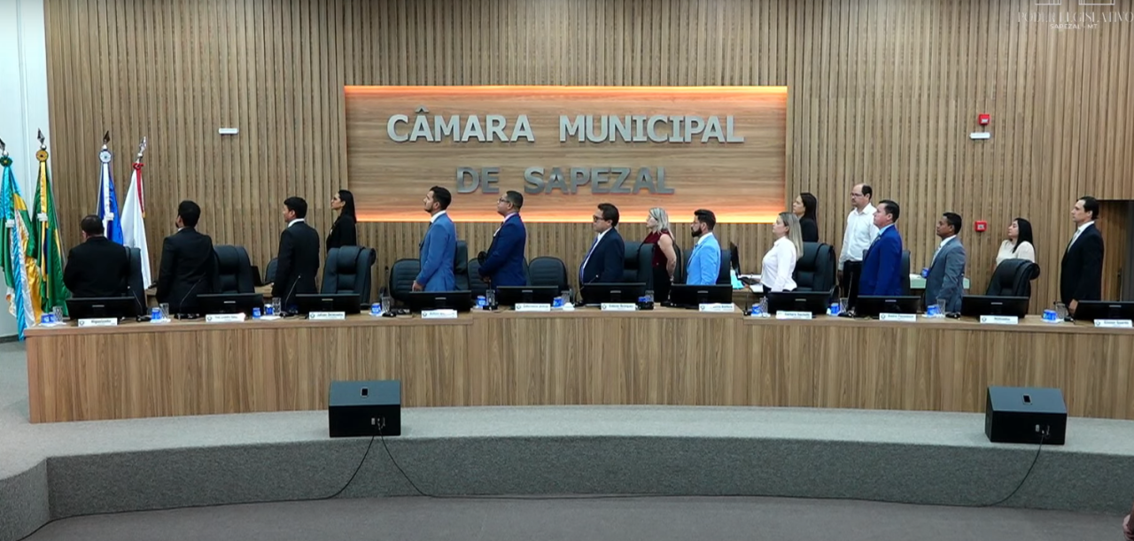 Câmara de Sapezal realiza 1ª Sessão Ordinária de 2025 com pauta extensa