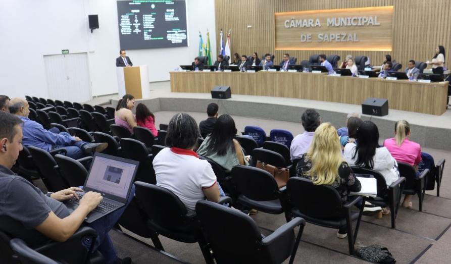 Câmara Municipal de Sapezal abre o ano legislativo com várias propostas e indicações na primeira sessão ordinária