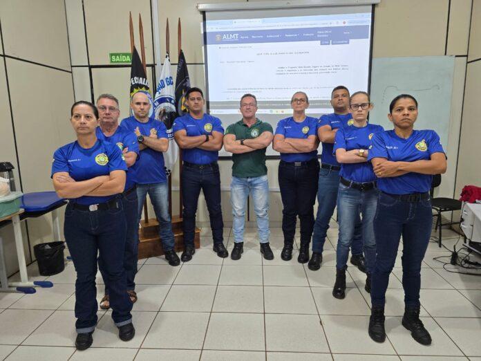 Guarda Municipal de Sapezal recebe capacitação sobre lei que cria Programa Rota Escolar Segura