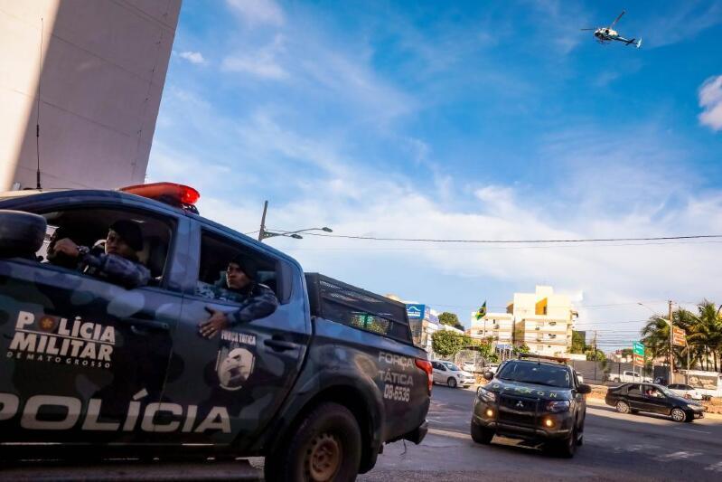 Polícia intensifica buscas por bando que assaltou agência do Sicredi em Brasnorte