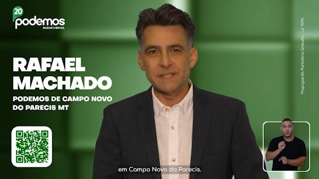 Rafael Machado se filia ao Podemos e se fortalece como pré-candidato a Deputado Estadual em 2026