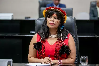Eliane Xunakalo assume mandato e entra para a história como primeira indígena deputada estadual de Mato Grosso