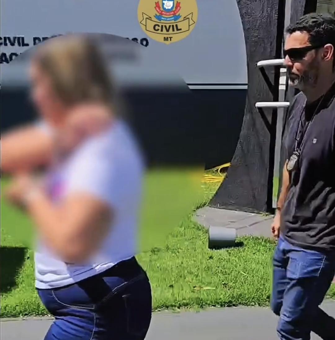 Mulher é presa em flagrante por suspeita de estelionato em Sapezal