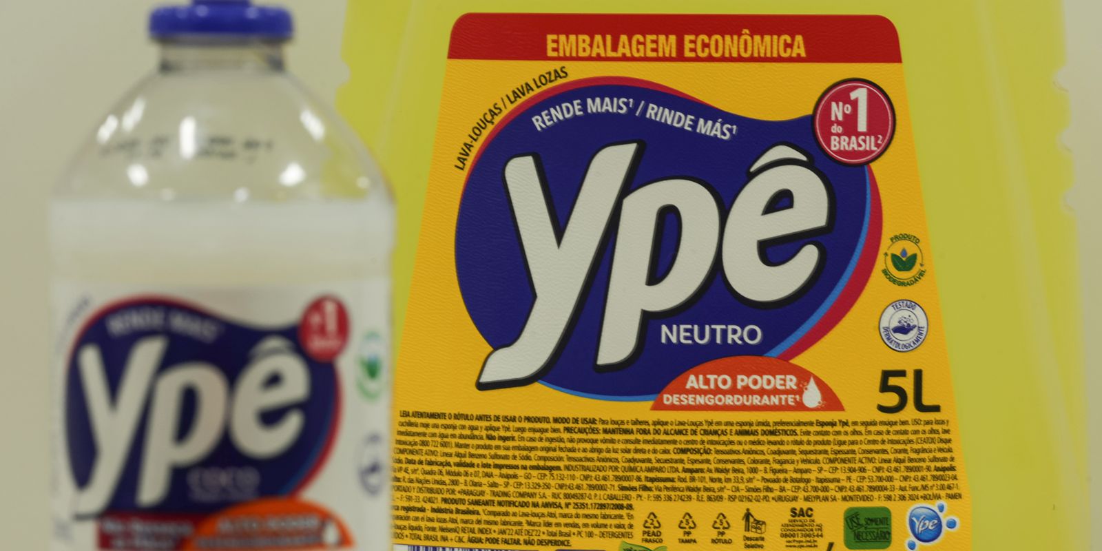 Anvisa autoriza retomada de produtos Ypê fabricados a partir de 2026