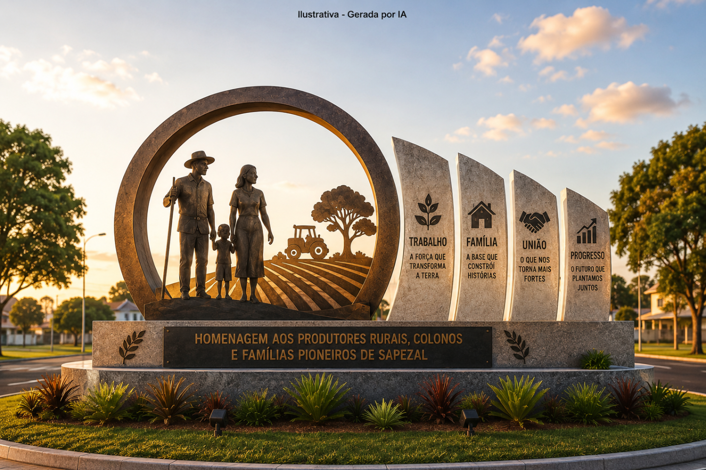 Câmara de Sapezal aprova indicação para criação de monumento em homenagem aos pioneiros e produtores rurais